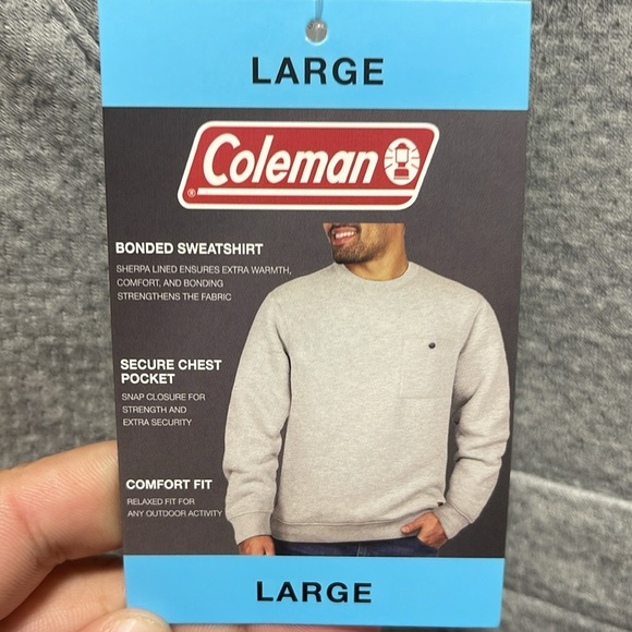 NWT Coleman sherpa lined sweatshirt - Picture 3 of 3